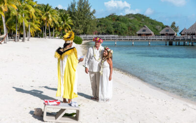 Naomi and Stephen – Heavenly Tahitian Wedding to celebrate their love at the Conrad Bora Bora Nui