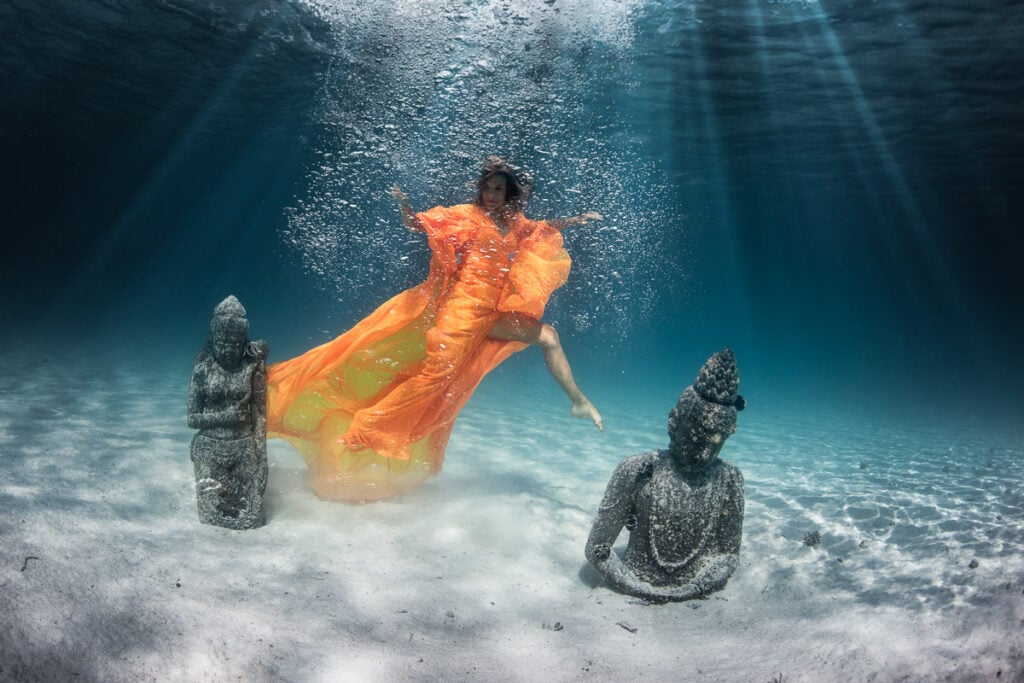 Bora Bora Underwater Photo-Shoot